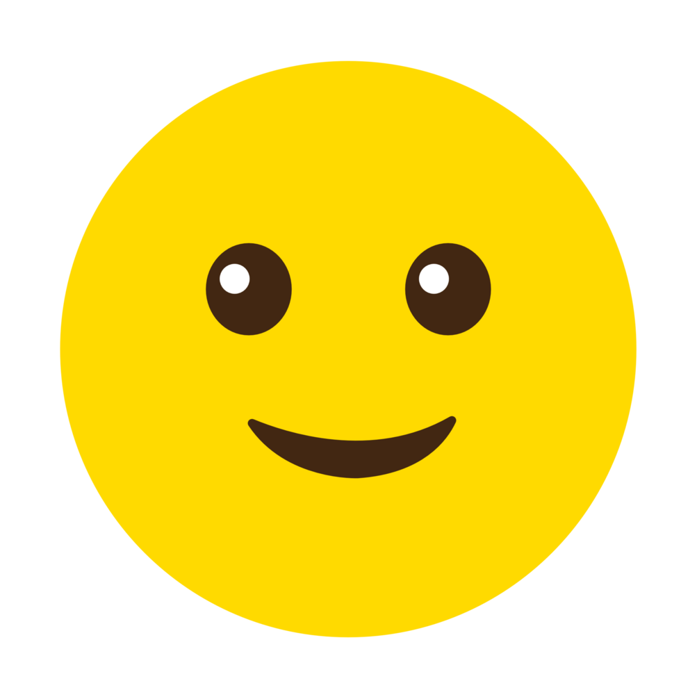 emoji sentirsi bene, sorridere felice file png