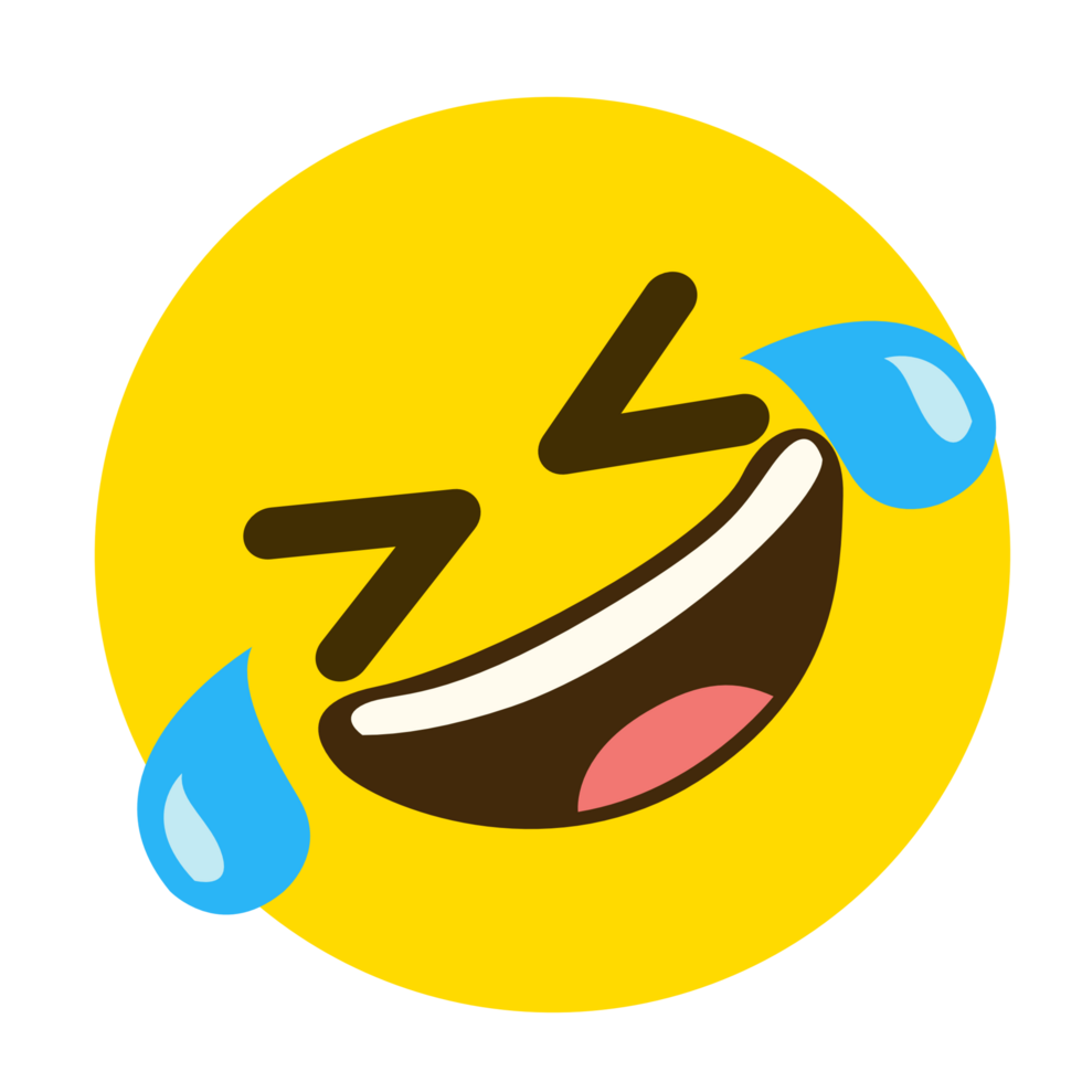 funny emoji and laugh png file