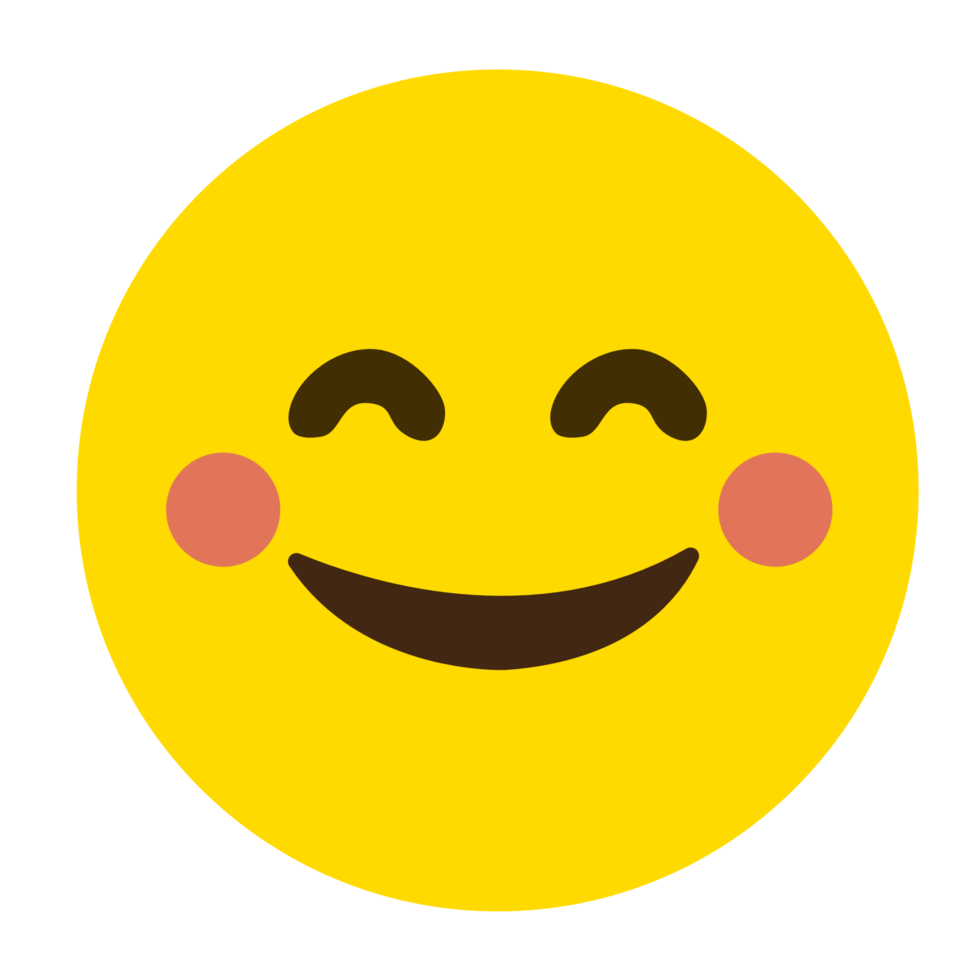 Bright smiley yellow emoji PNG file 10313704 PNG