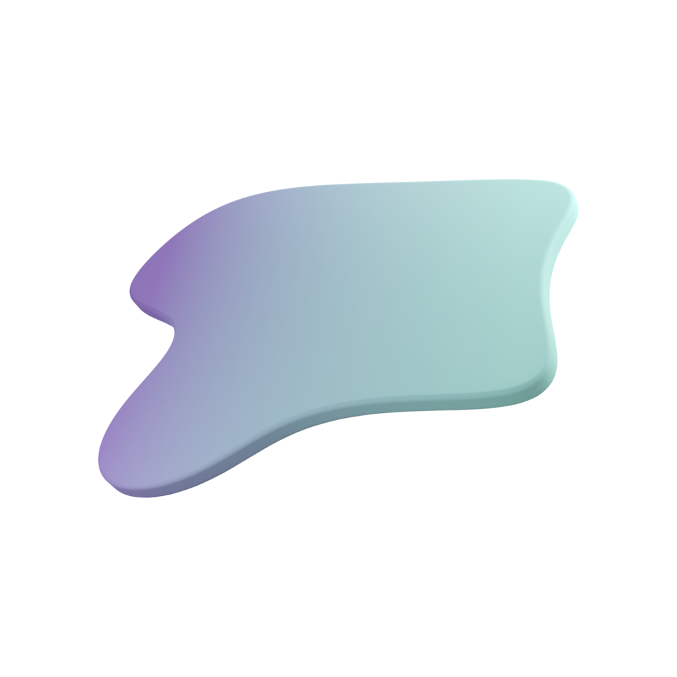 renderizado 3d abstracto visual ondulado aislado sobre fondo transparente. ui ux icono diseño web y tendencia de aplicaciones png