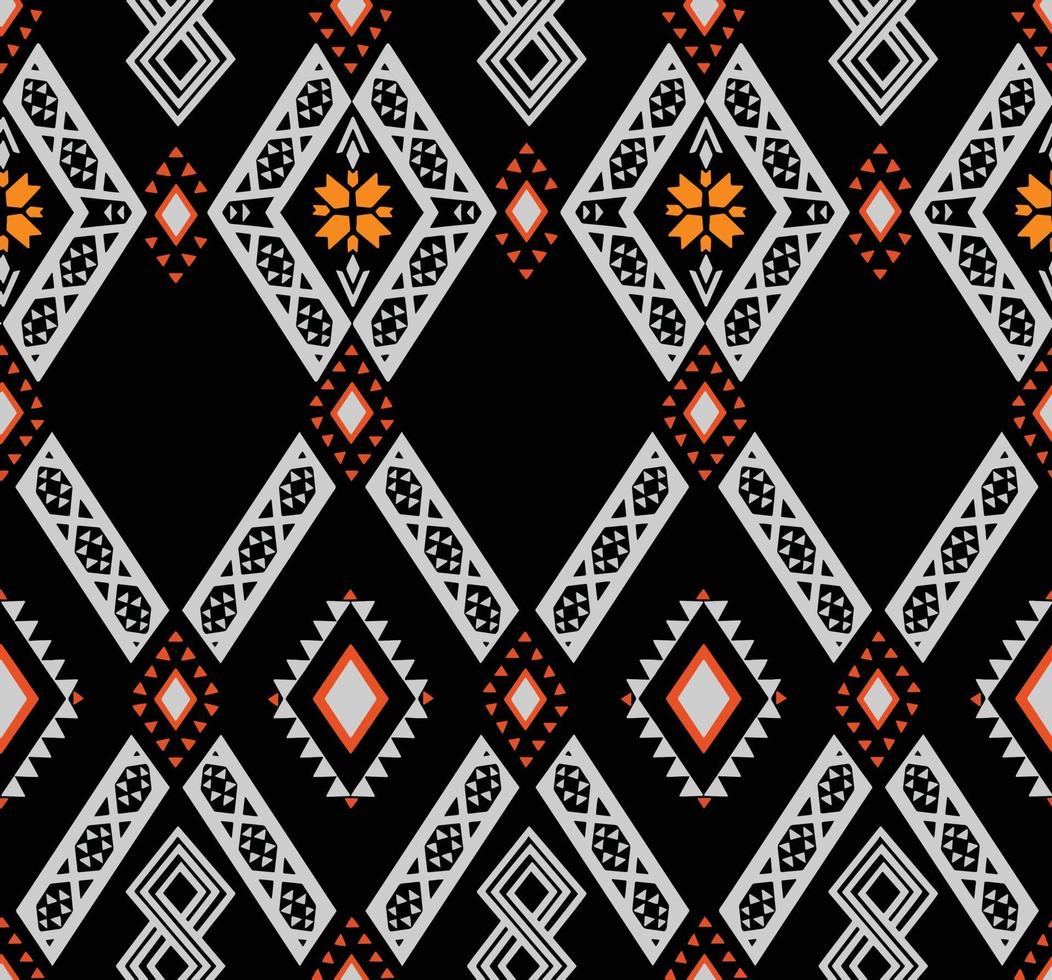 Hungarian pixel pattern borders  Vector