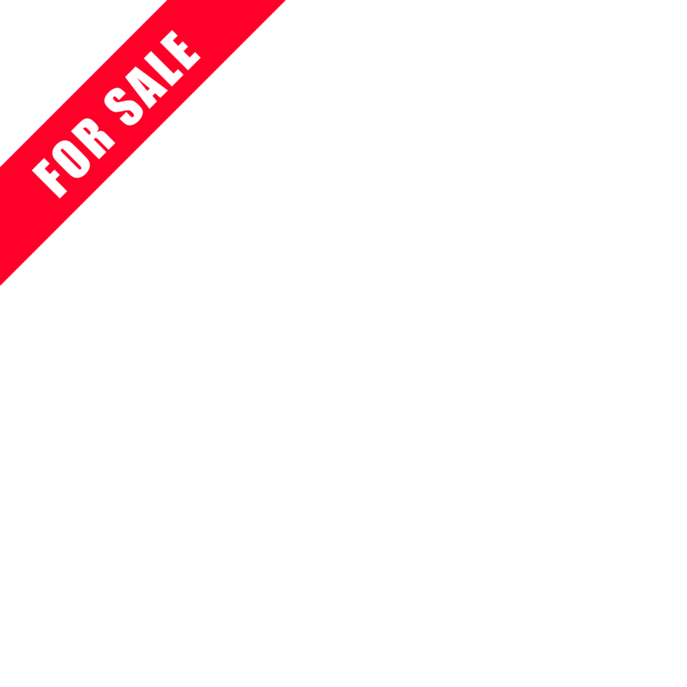 For sale with transparent background png