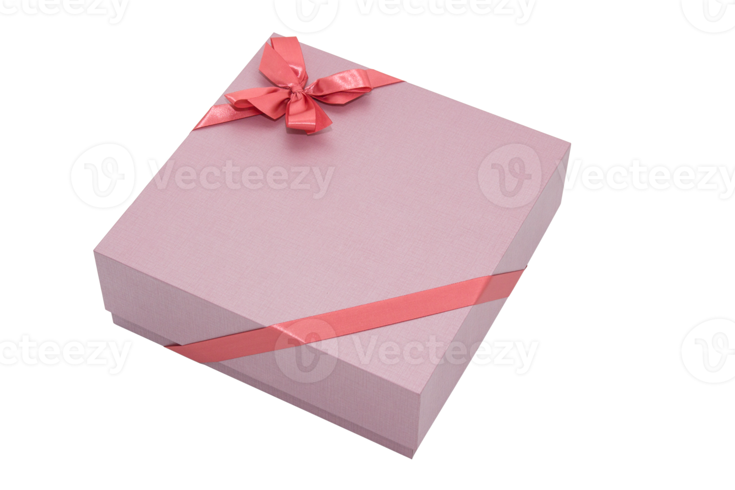 gift box with ribbon bow isolated png