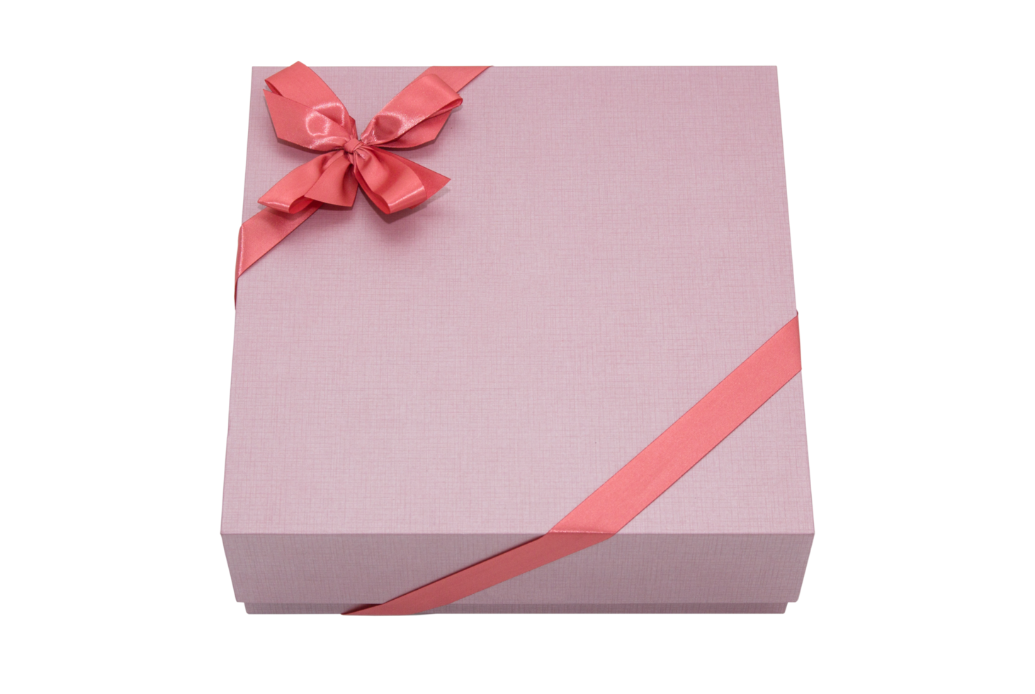 gift box with ribbon bow isolated png