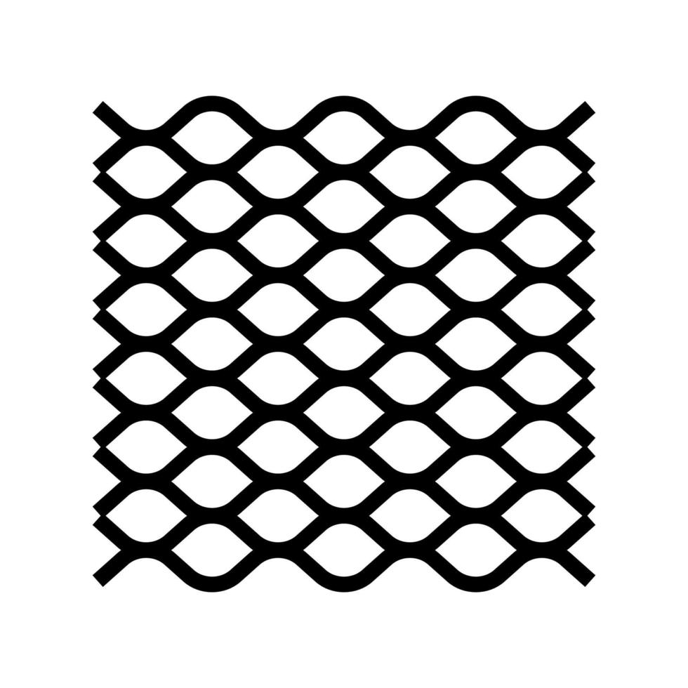 expanded sheet metal color icon vector illustration