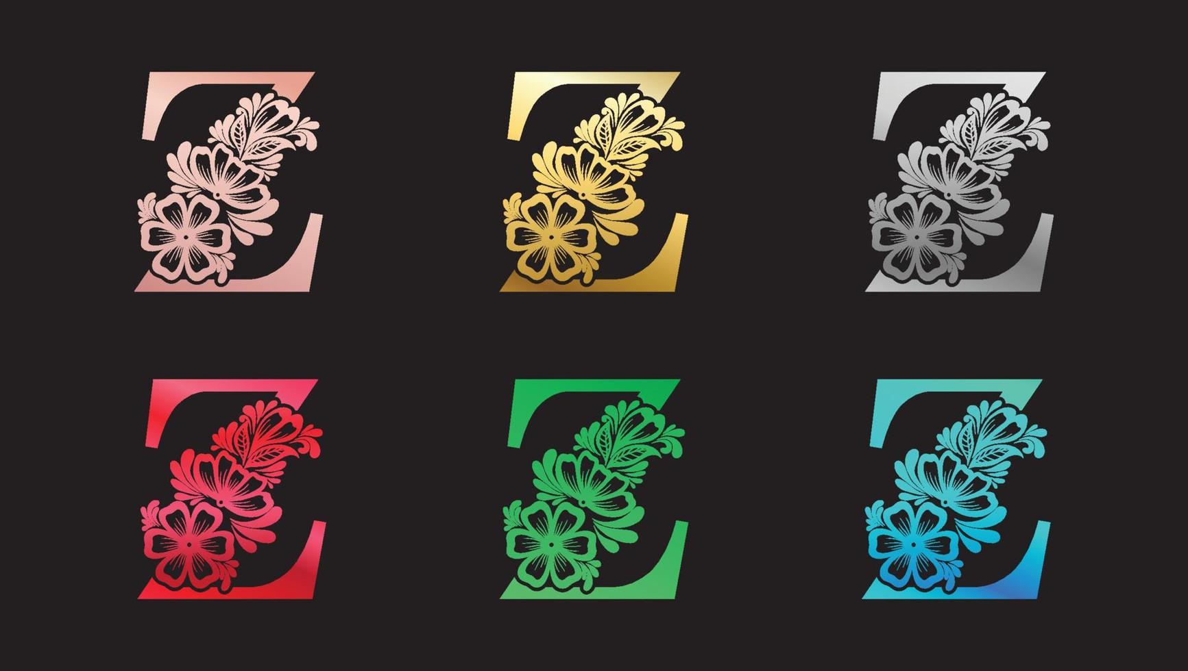 Letter Z Colorful Gradients logo vector