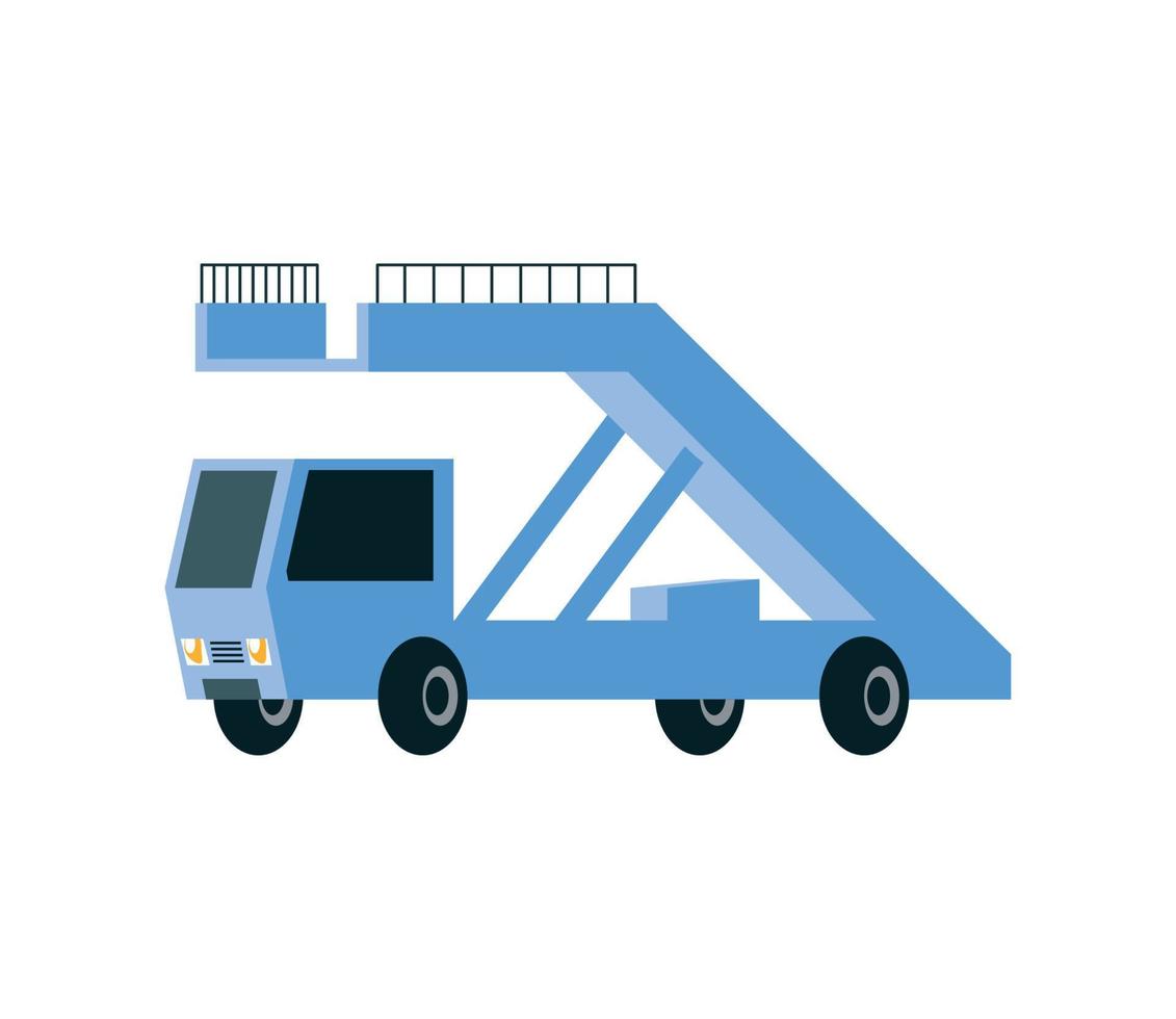 airport ladder truck 10315847 Vector Art at Vecteezy