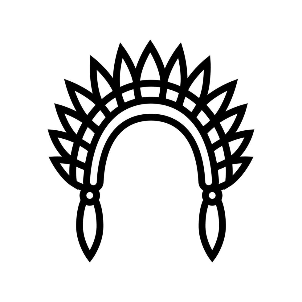 roach boho line icon vector illustration