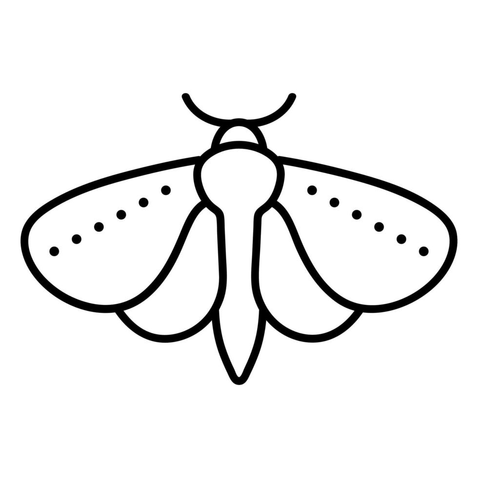vector de icono de topo. ilustración de símbolo de contorno aislado