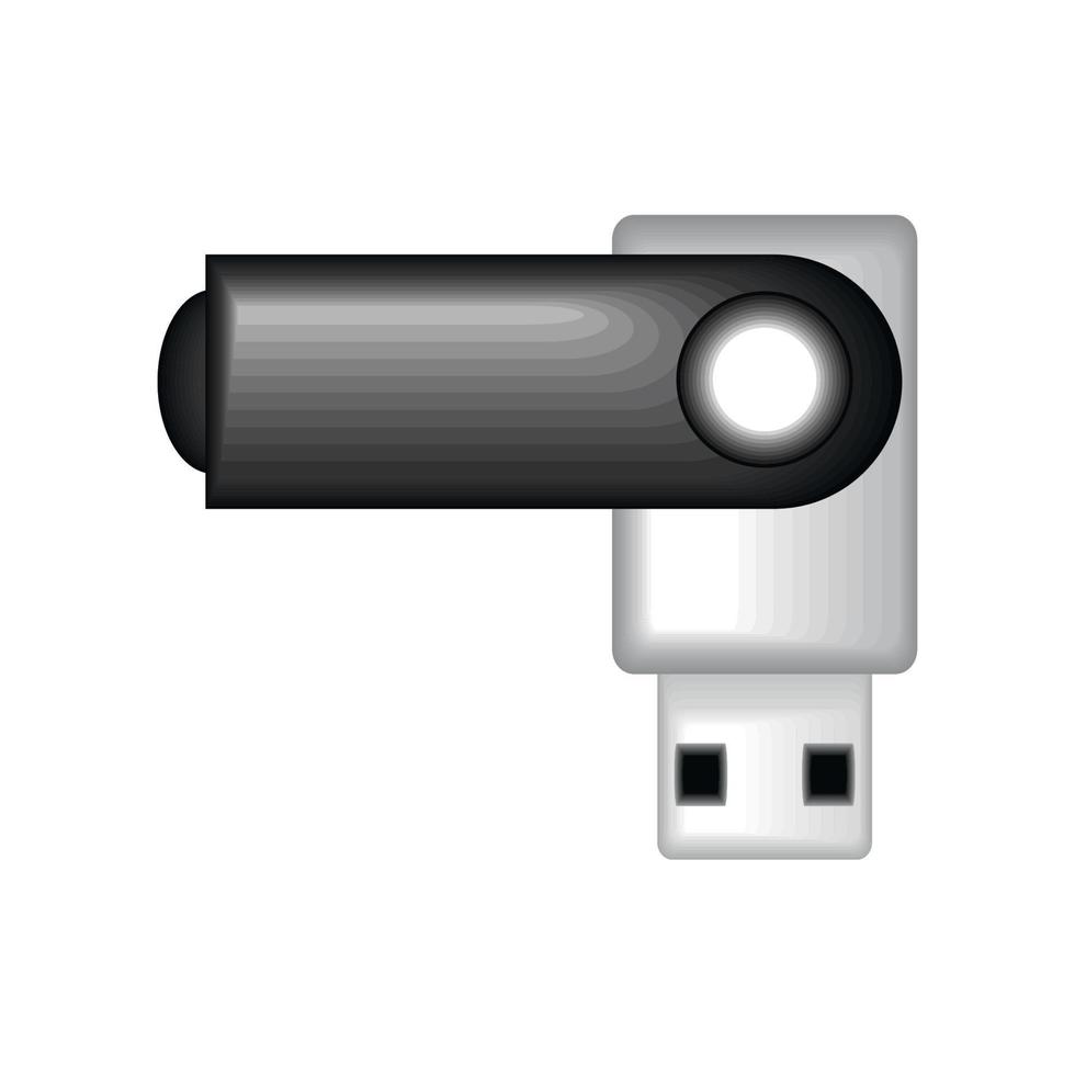 memoria USB vector