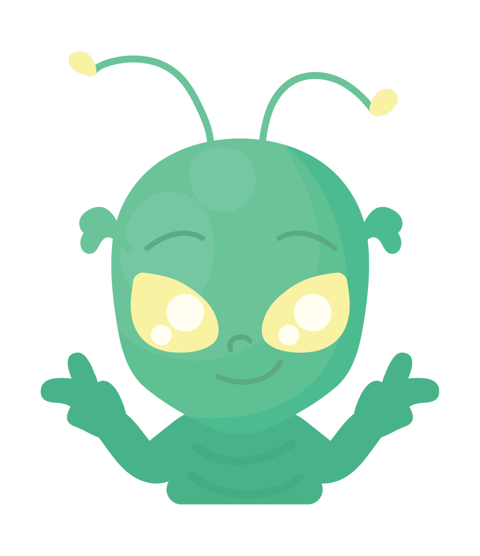 space alien cartoon 10316389 Vector Art at Vecteezy