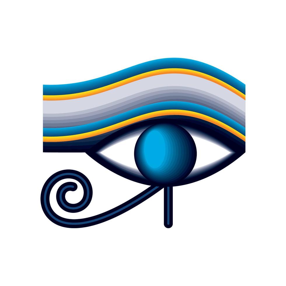 egypt eye of horus vector