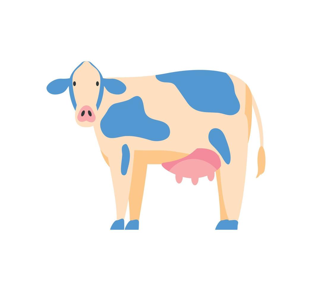 cow farm animal vector