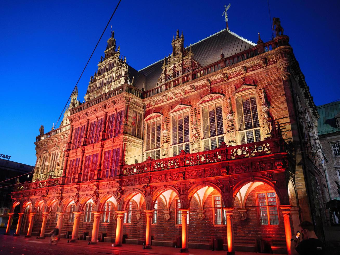 the city of Bremen in germany photo