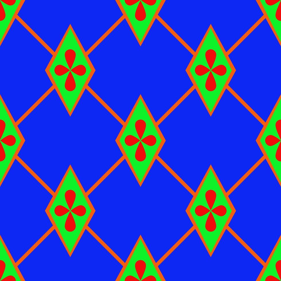 native asian geometric pattern vector