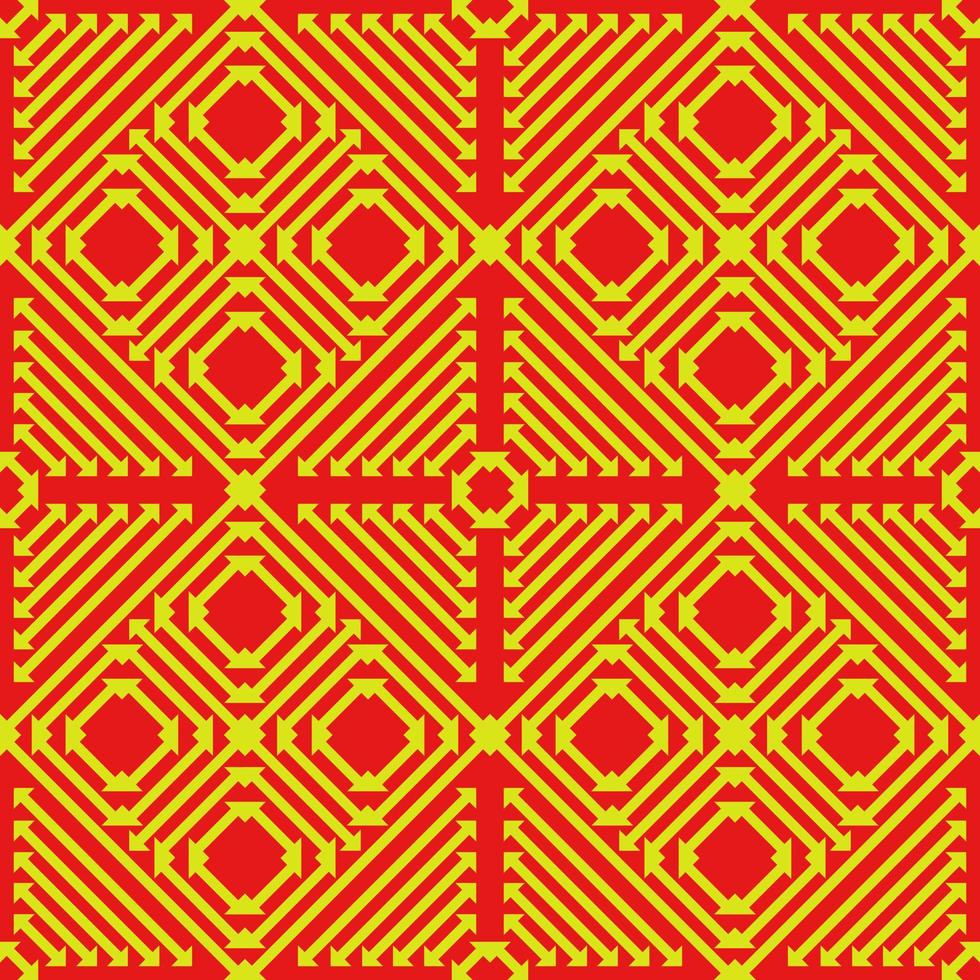 native asian geometric pattern vector