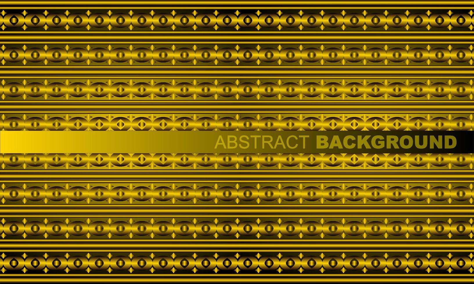 Geometric seamless pattern with gold gradient color vector