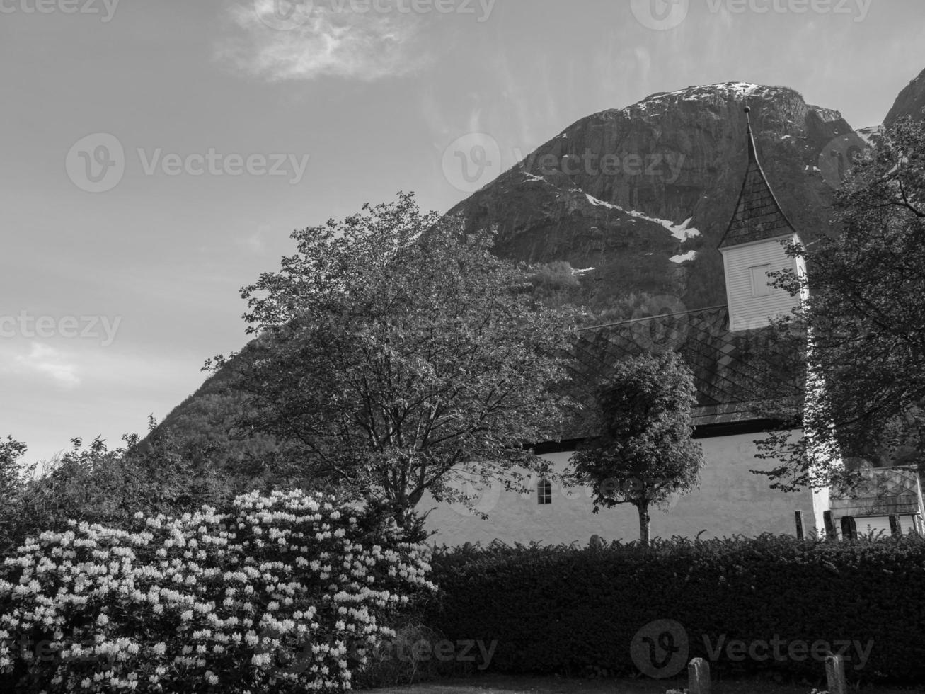 Spring time in Eidfjord norway photo