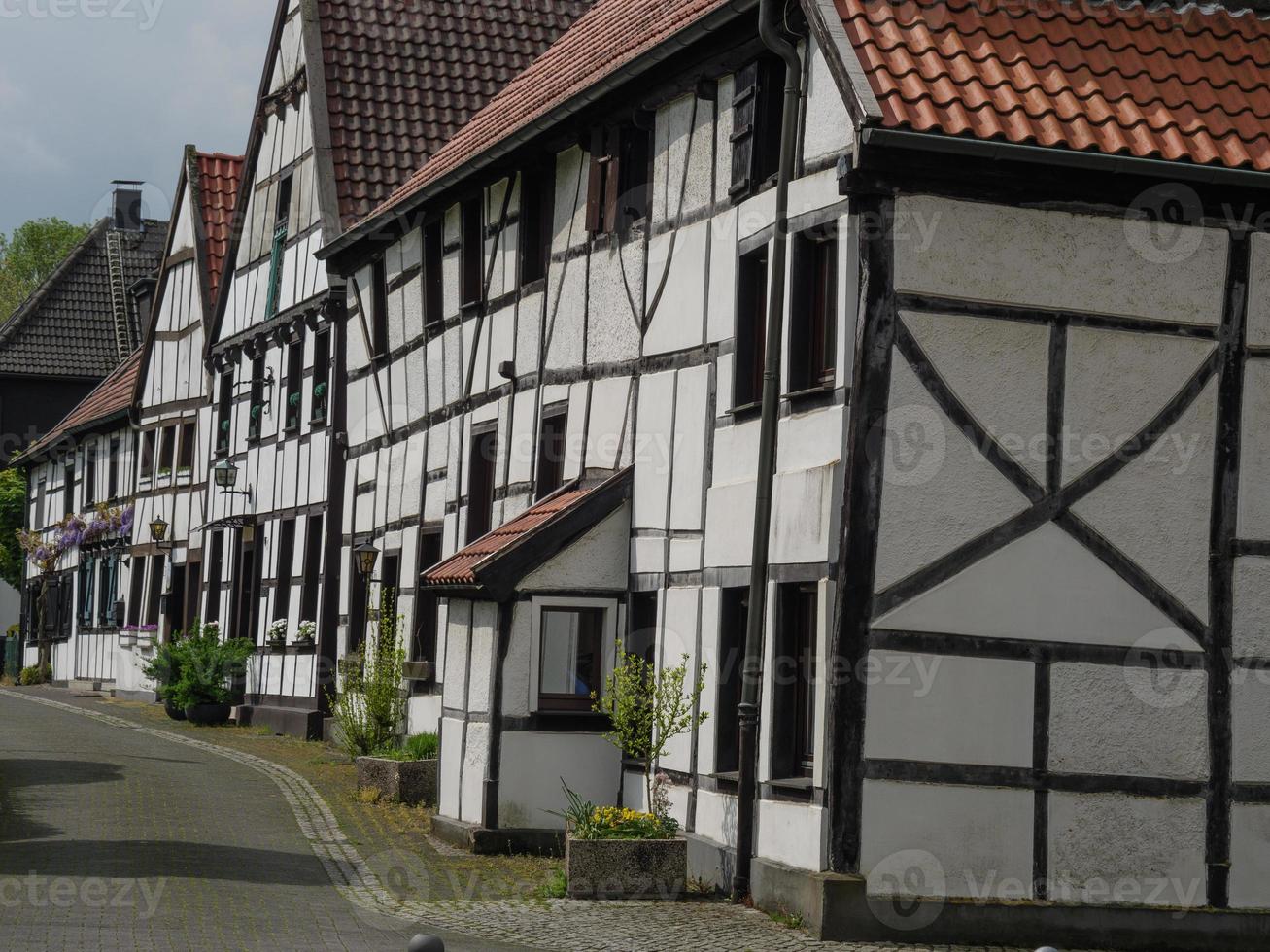 Westerholt village in the german ruhr aerea photo