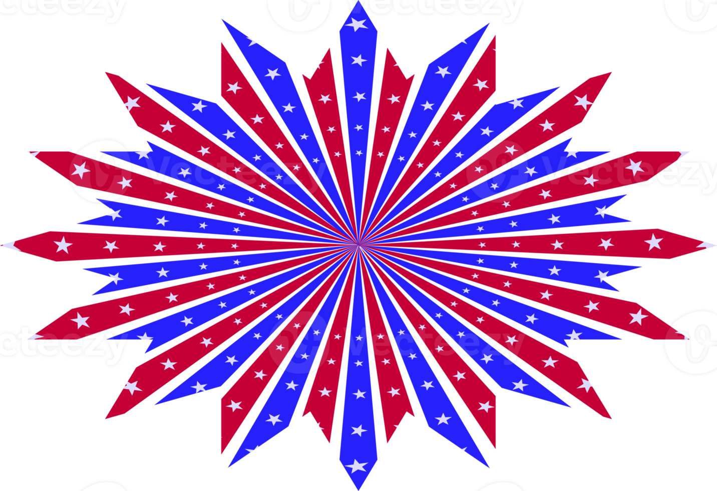 American flag symbol star shape badge buttons patriot freedom abstract background illustration png