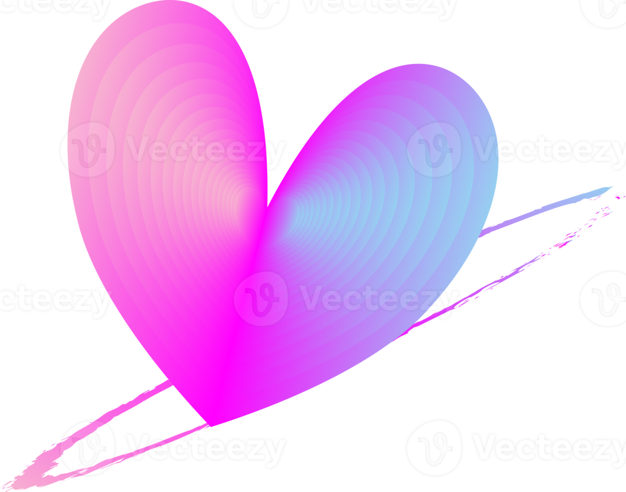 Lovely heart shape signs emotion like emotion passion abstract background graphic design illustration png