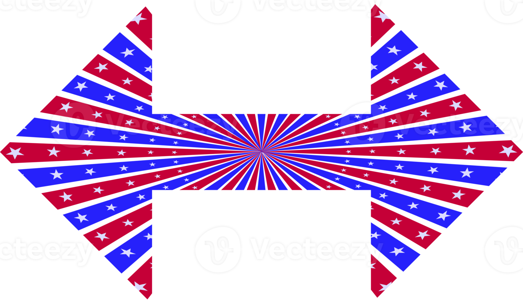 bandeira americana símbolo estrela forma distintivo botões patriota liberdade abstrato ilustração png