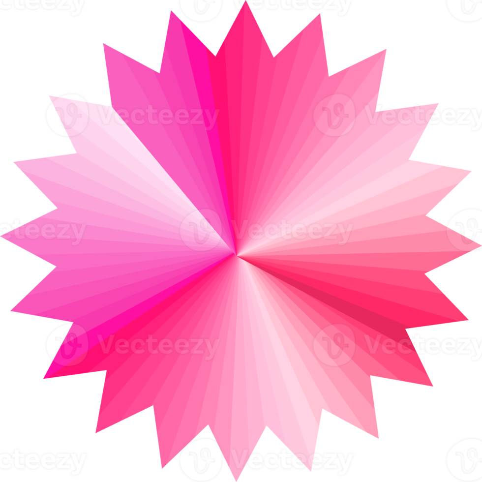 stella rosa forma elemento decorazione carta di nozze bottoni distintivo astratto sfondo illustrazione png