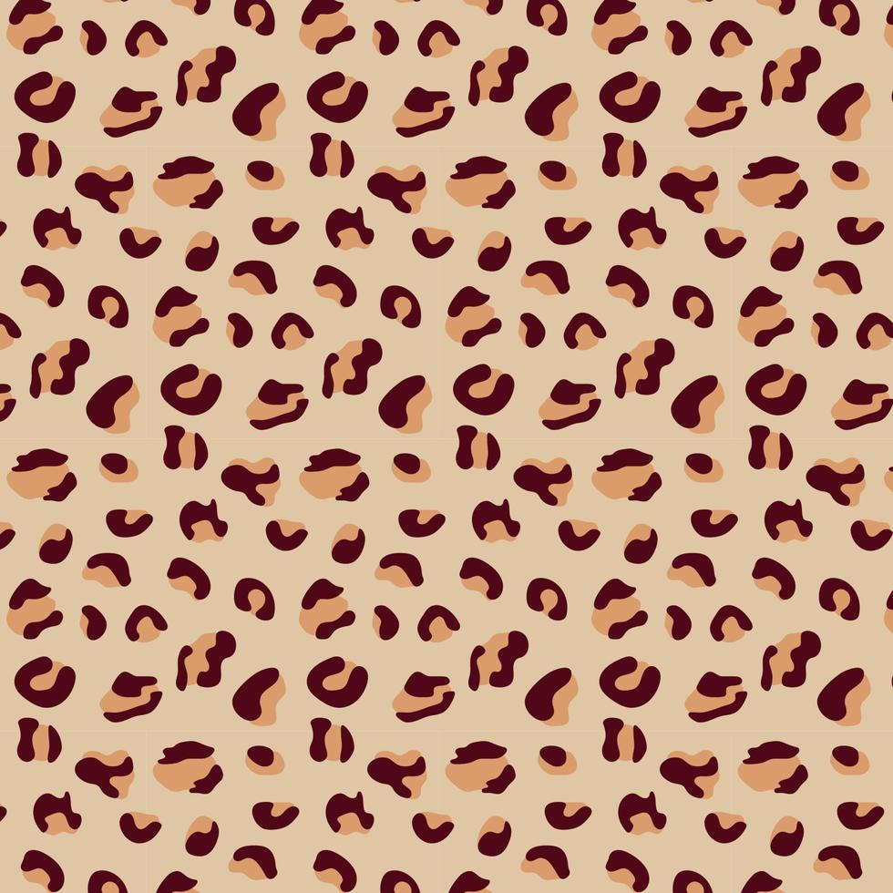 Abstract modern leopard seamless pattern. Animals trendy vector background
