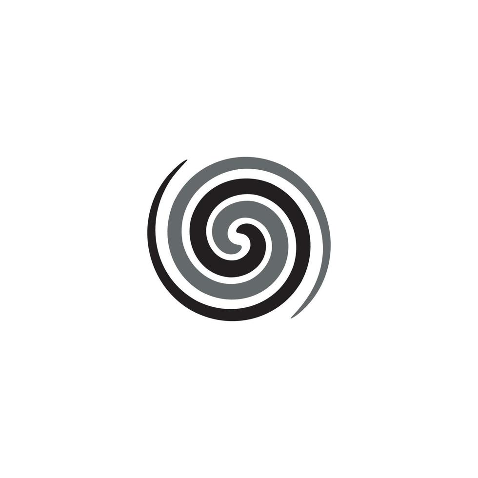 Spiral logo or icon design 10318634 Vector Art at Vecteezy