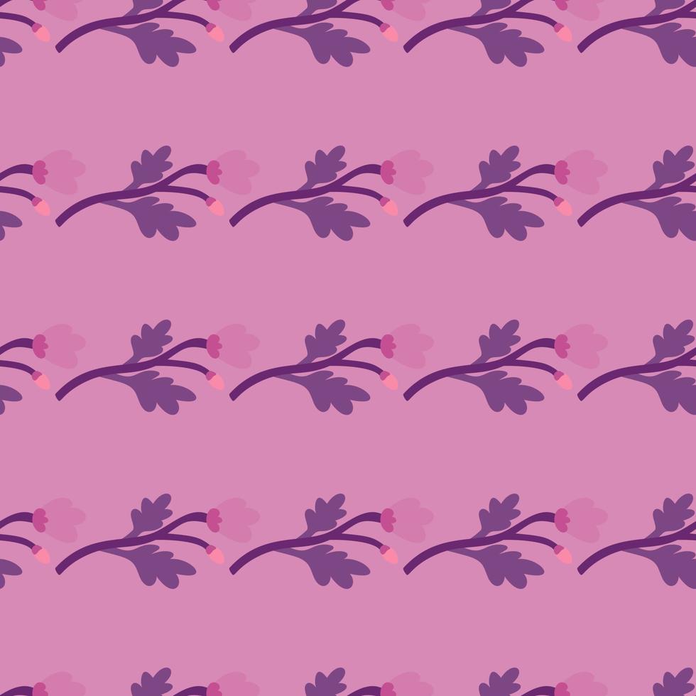 Decoration abstract flower seamless pattern. Botanical floral wallpaper. vector