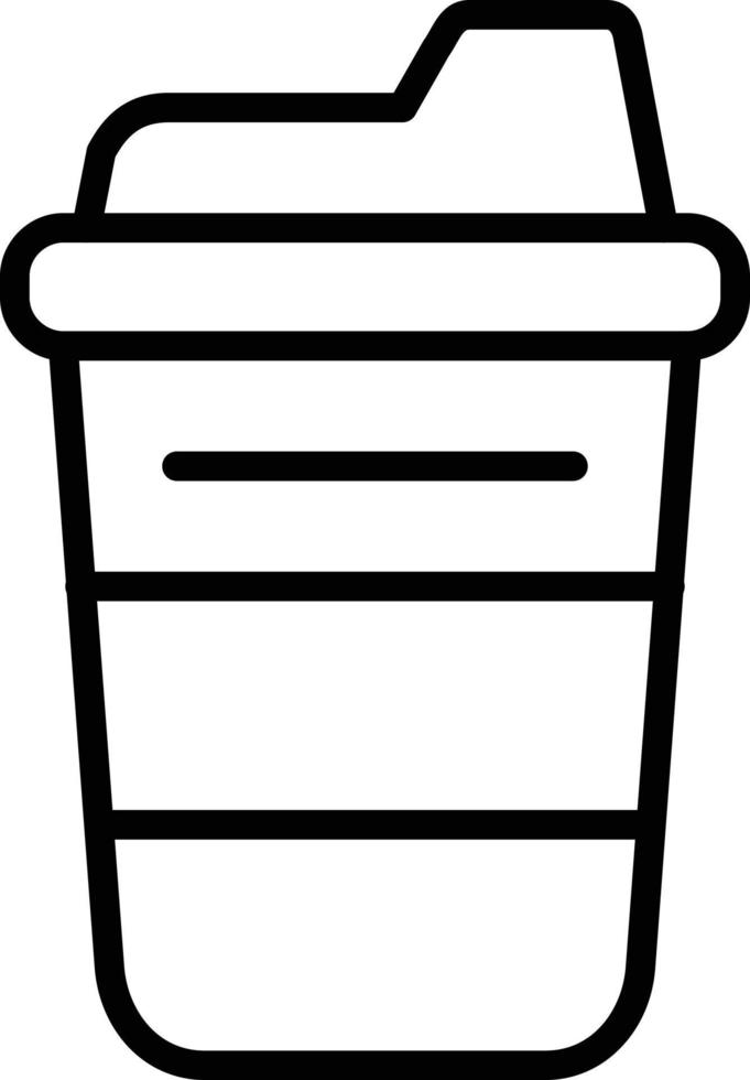 Coffee Line Icon vector