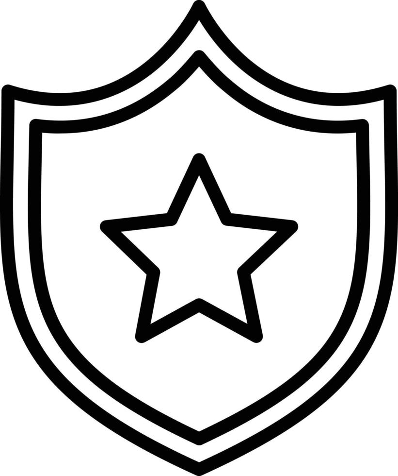 Shield Line Icon 10319895 Vector Art at Vecteezy