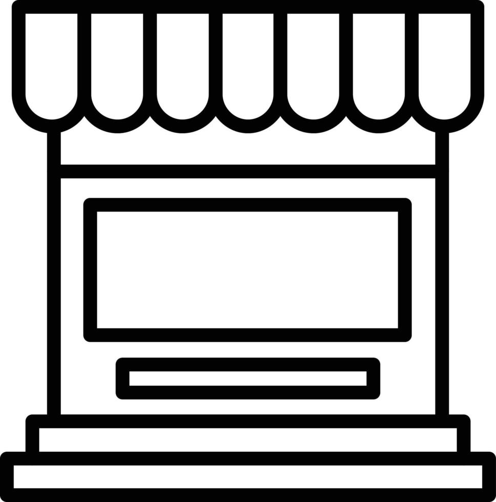 Bakery Line Icon vector