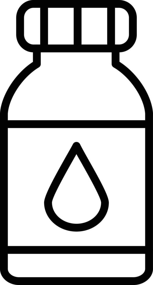 Milk Line Icon vector