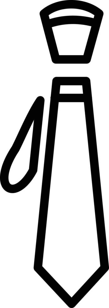 Tie Line Icon vector