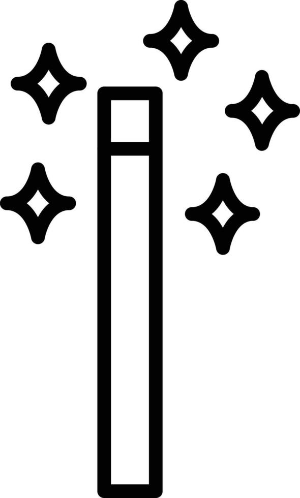 Magic Line Icon vector