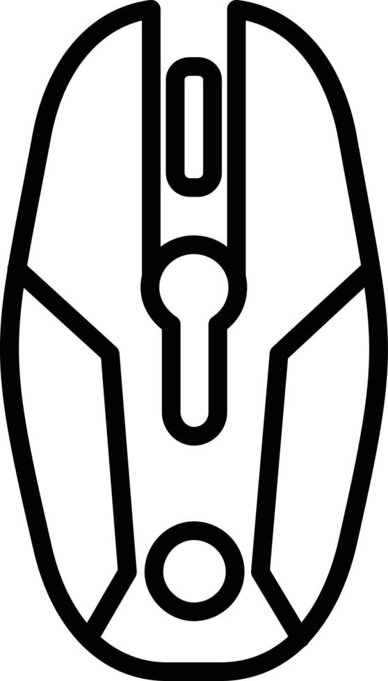 Mouse Line Icon vector