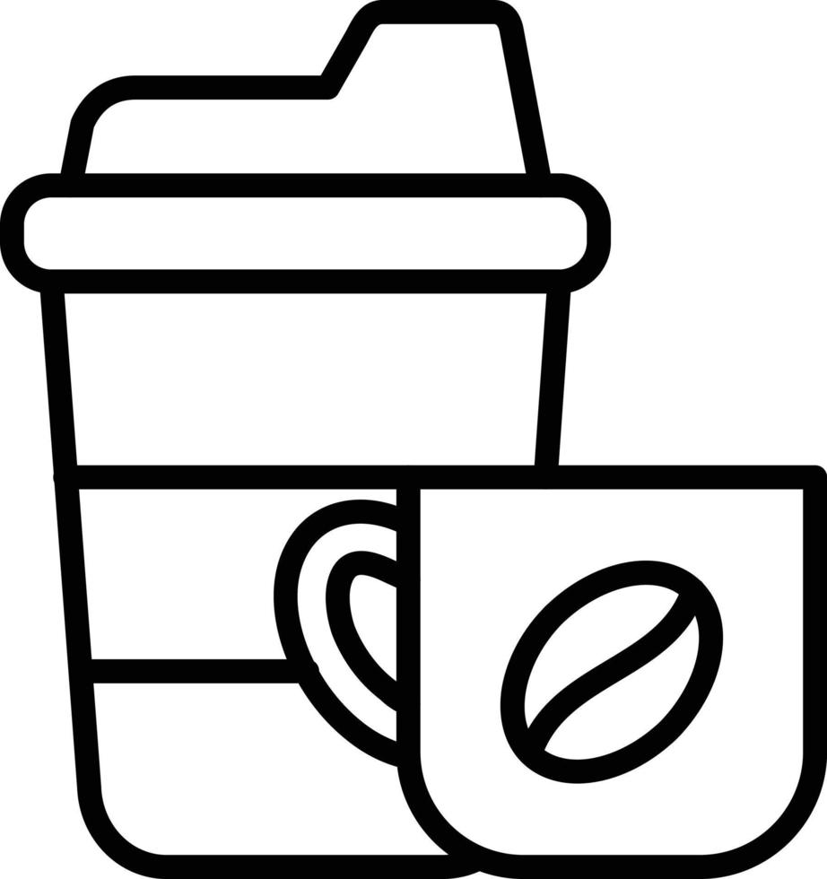 Coffee Line Icon 10320297 Vector Art at Vecteezy