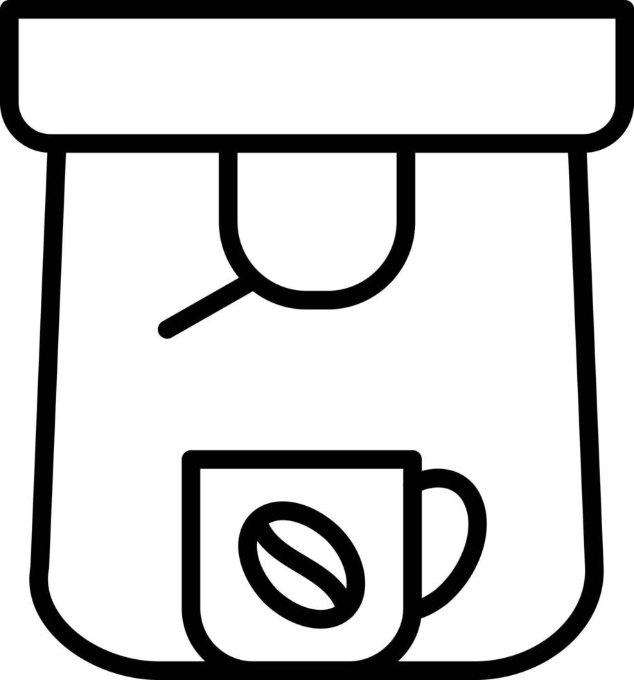 Coffee Line Icon 10320376 Vector Art at Vecteezy