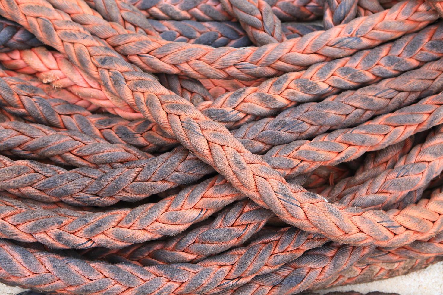 Rough rope background photo