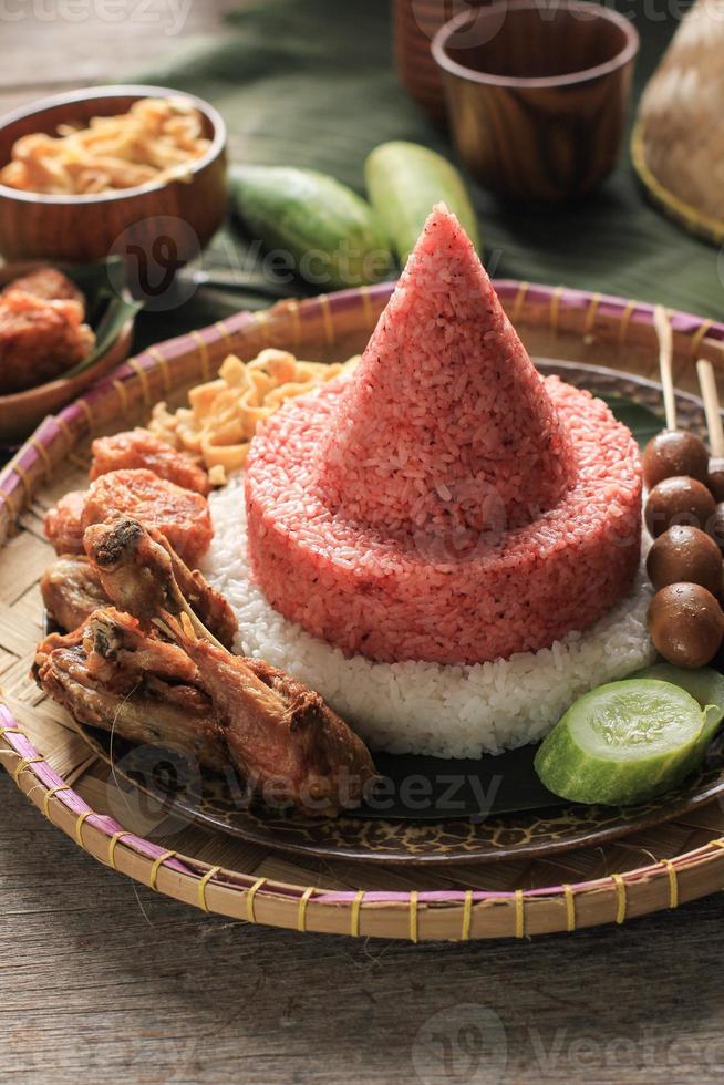Tumpeng Merah Putih photo