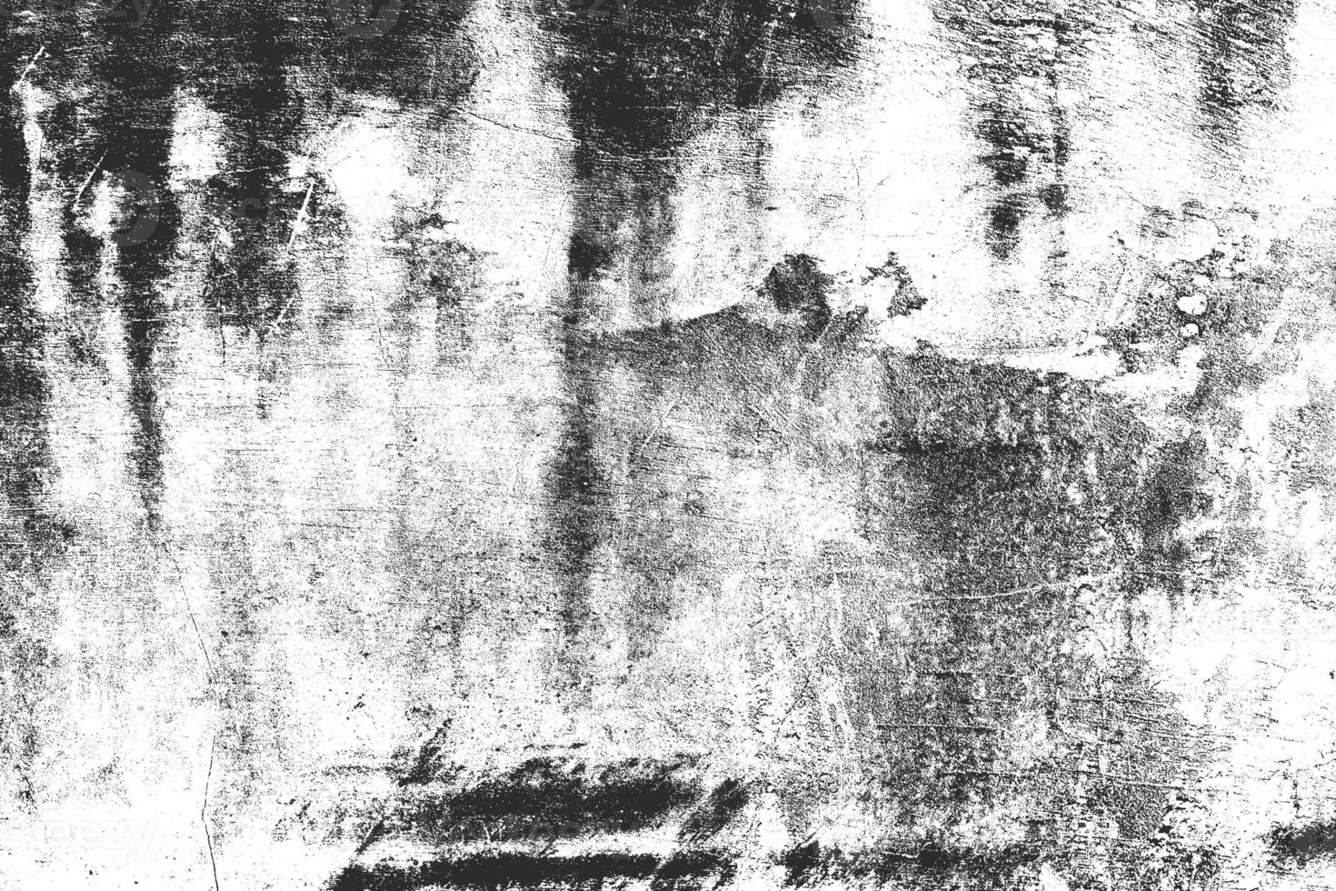 Black grunge dust and scratches distressed design. Dirty grunge texture photo editor layer. Black and white overlay grunge abstract background.