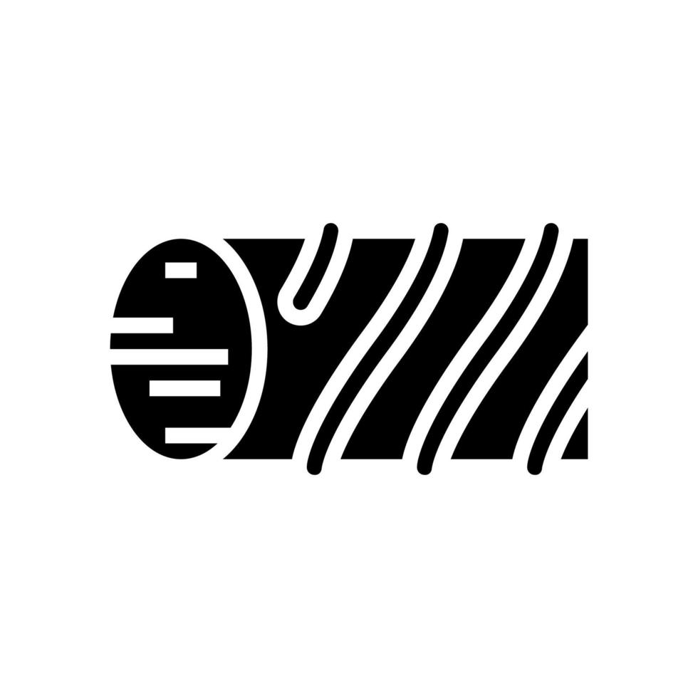 fiberglass reinforcement glyph icon vector illustration