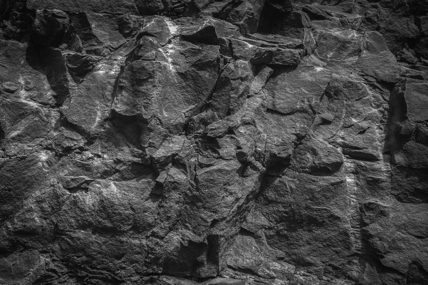 fondo de textura de pared de roca de piedra foto