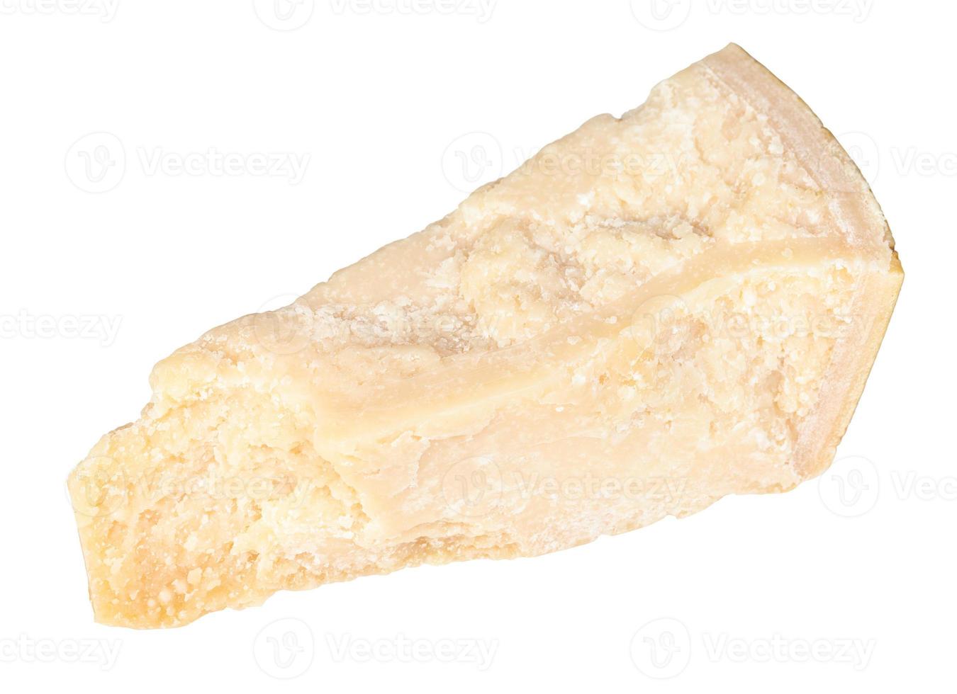 local italian Parmesan hard cheese isolated photo