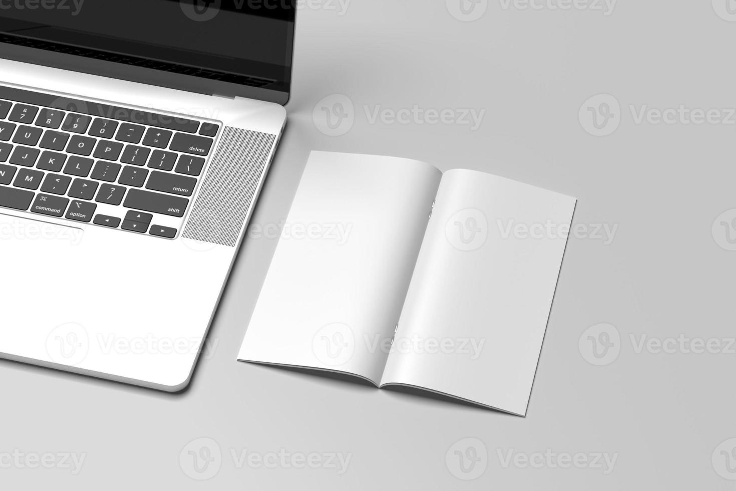 DL BIFOLD BROCHURE BLANK MOCKUPS photo