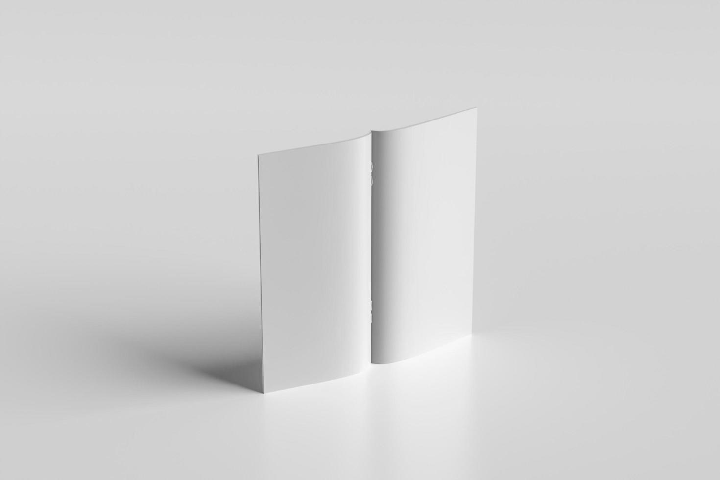 DL BIFOLD BROCHURE BLANK MOCKUPS photo