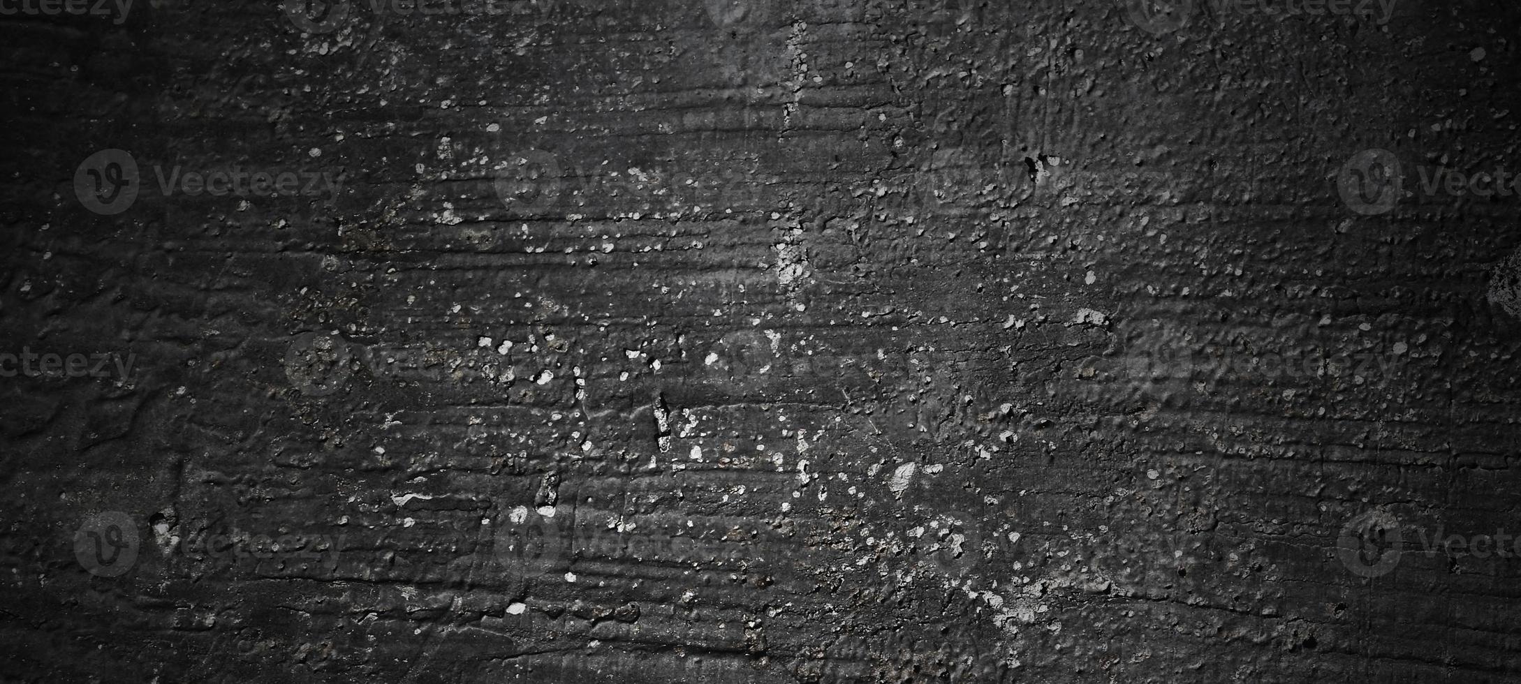 Dark black stone background. scary black concrete texture. Stone wall ...