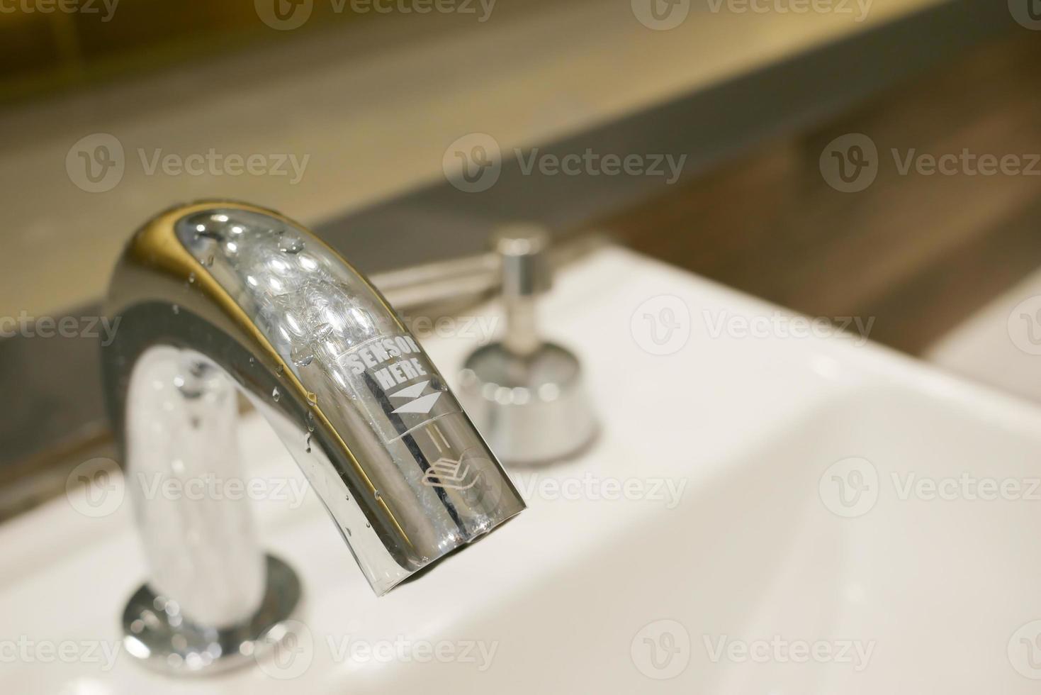 instant electric water tap close up photo