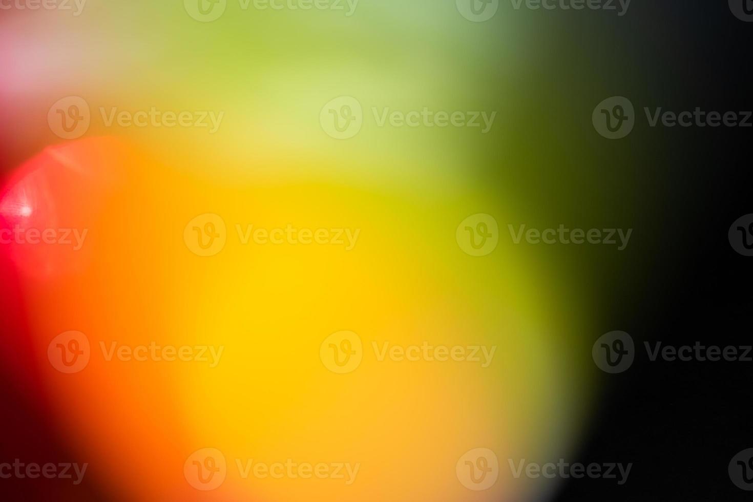 Abstract colorful gradient for overlay. Crystal light leak background for bokeh video and photo effect. Prism lens flare with glow and magical lights on black background.